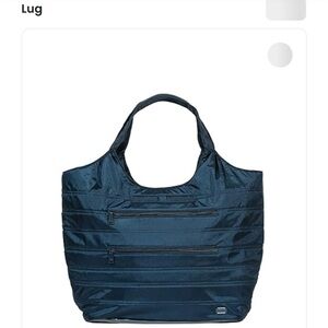 Lug Blue Tote Bag